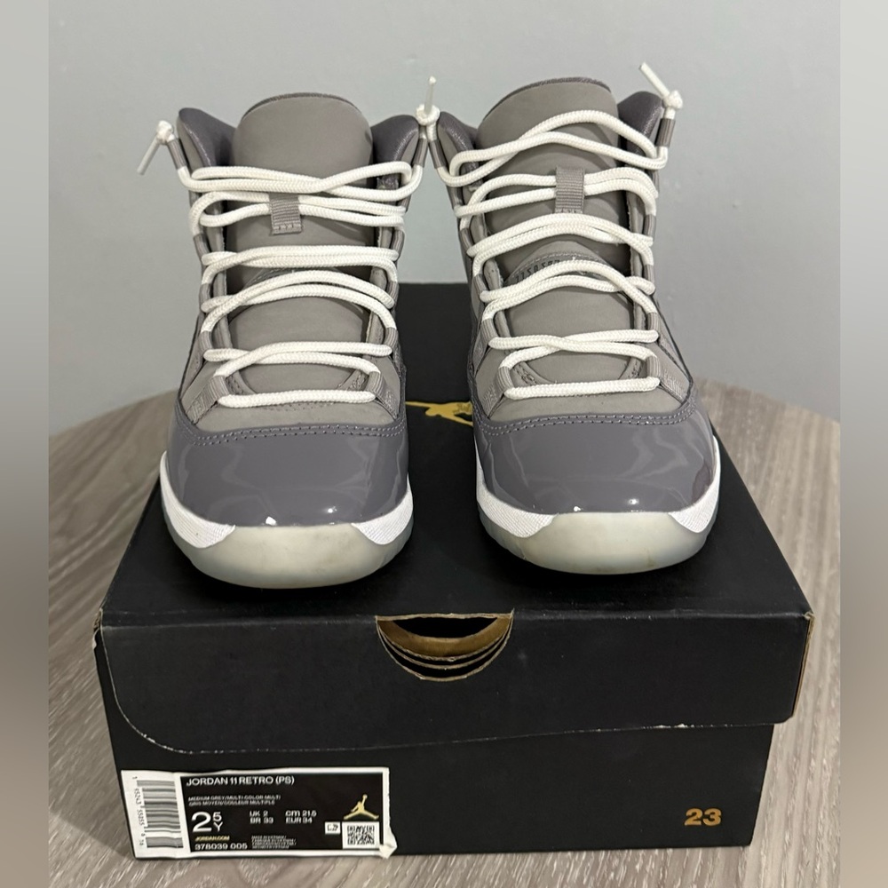 Jordan 11 Retro PS Sneakers Cool Gray